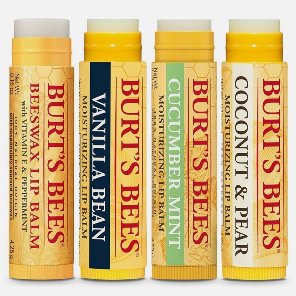 Burt’s Bees Lip Balms - Assorted 4 Pack Set - Picture 11 of 16
